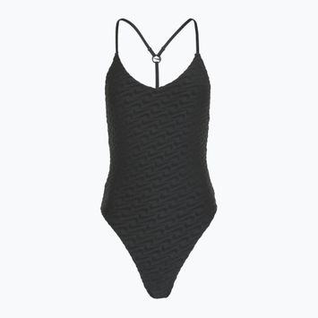 Dámské jednodílné plavky Nike Swoosh Link Y-Back black