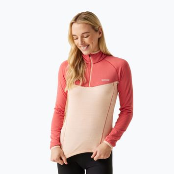 Dámská mikina REGATTA Hepley mineral red/peach parfait marl