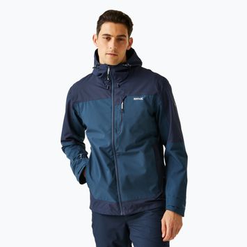 Pánská bunda do deště REGATTA Highton Stretch IV moonlight denim/navy