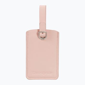 Jmenovka na zavazadla Samsonite Rectangle Luggage Tag X2 pale rose pink