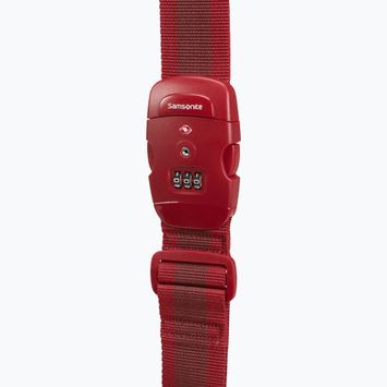 Popruh na zavazadloSamsonite Luggage Strap/Tsa Lock red