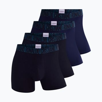 Pánské boxerky CR7 Basic Trunk 4 pairs 2512 multicolor