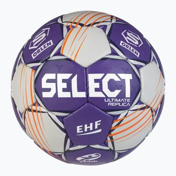 Házenkářský míč SELECT Ultimate Replica Orlen Superliga v24 EHF grey/purple velikost 0