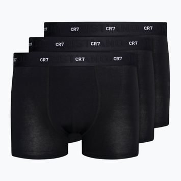 Pánské boxerky CR7 Bamboo Trunk FSC 3 pary black