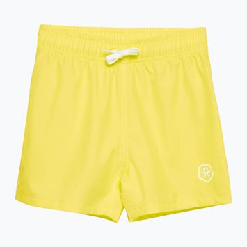 Barva Dětské jednobarevné žluté plavecké šortky CO7201393520