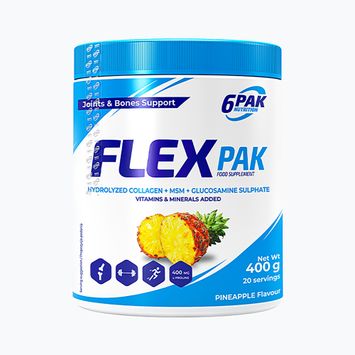 Doplněk stravy 6PAK Flex Pak 400 g Ananas