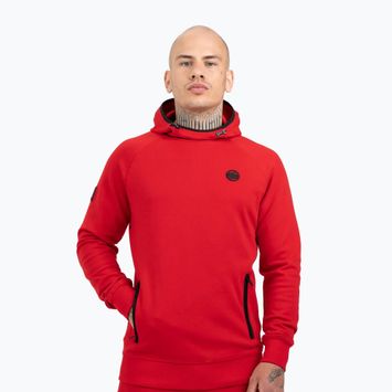 Pánská mikina Pitbull West Coast Skylark Hooded Sweatshirt red