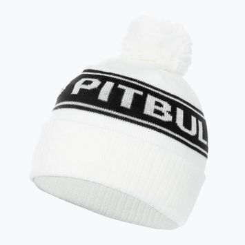 Pitbull West Coast zimní čepice Vermel bílá/černá