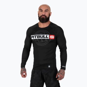 Páínské tričko rashguard  Longsleeve Rashguard Hilltop Sports black