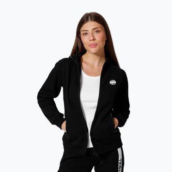 Pánská mikina Pitbull West Coast Fuchsia Hooded Zip black