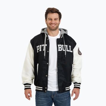 Pánská bunda Pitbull West Coast Falcon Ridge Bomber black/ecru
