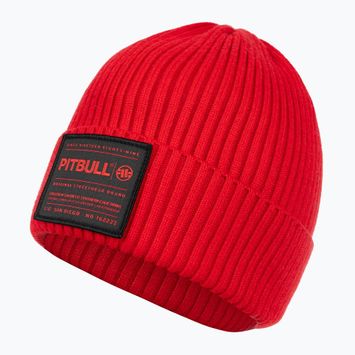 Pánská zimní čepice Pitbull Beanie Dock red