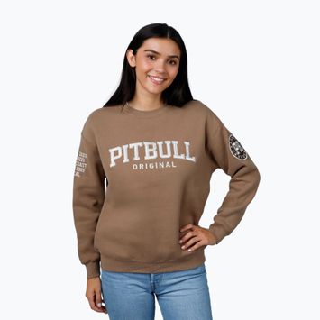 Dámská mikina Pitbull Tyrian Crewneck coyote brown