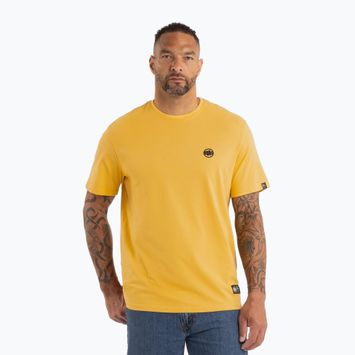 Pánské tričko Pitbull Small Logo pale yellow
