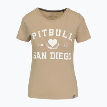 Dámské tričko Pitbull Love PB sand