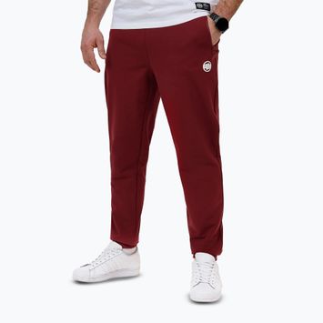 Pánské kalhoty Pitbull Nugget Jogging burgundy