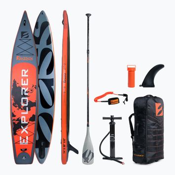 Bass SUP Explorer board orange-grey