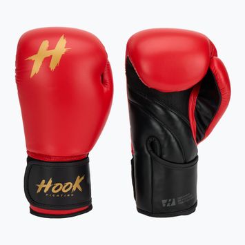 Boxerské rukavice HOOK FIGHTING Ready To Train red