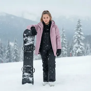 Dětské lyžařské kalhoty KADVA Skiro Pants Jr black