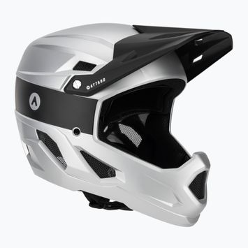 Cyklistická helma ATTABO State 1.0 full face silver