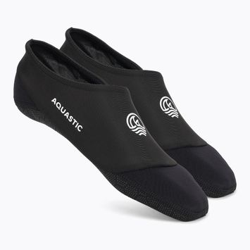 Ponožky bazénové AQUASTIC Seavie Anti-Slip czarny