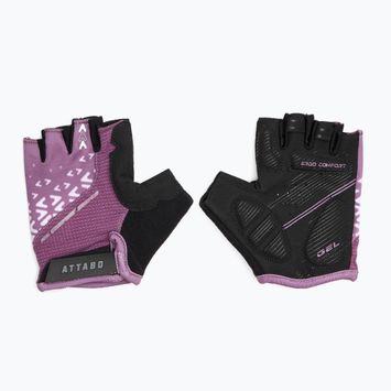 Dětské cyklistické rukavice ATTABO Vito JRG gel shock proof pink/black