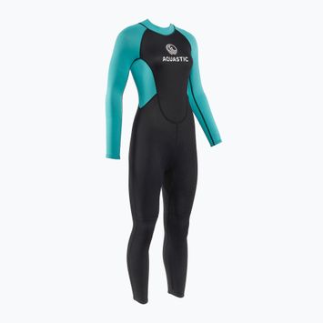 Dámský neopren AQUASTIC Wavey LG WMNS 2 mm black/mint