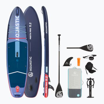 SUP prkno  AQUASTIC Perth Pro 11'2" allround navy blue