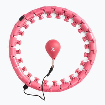 Obruč hula hoop se zátěží XTREXO TXO-B4Z036-PK pink