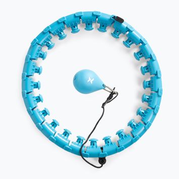 Obruč hula hoop se zátěží  TREXO TXO-B4Z036-GN blue
