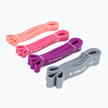 Sada odporových gum TREXO TXO-B4Z046-ALL multicolor