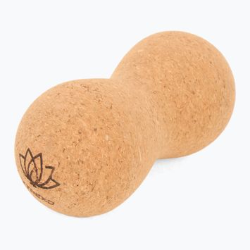 Masážní míček dual  TREXO korkový TXO-B4Z082-NC natural
