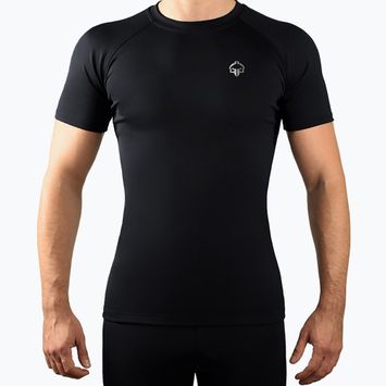 Rashguard Ground Game Essential Platinum black