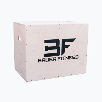 Dřevený plyometrický box Bauer Fitness hnědý CFA-160