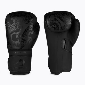 Boxerské rukavice Overlord Legend ze syntetické kůže černé 100001-BK/10OZ