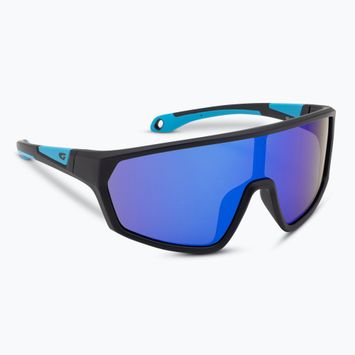 Dětské sluneční brýle GOG Flint matt neon blue/black/polychromatic blue