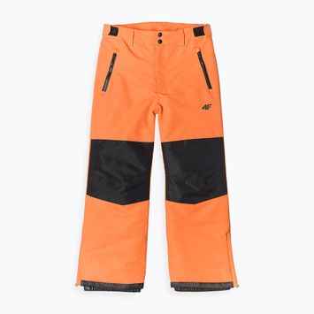 Dětské snowboardové kalhoty 4F FNK M658 orange