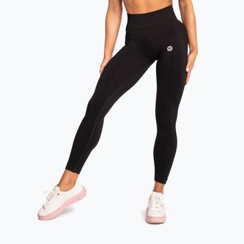 Dámské legíny Gym Glamour Basic Scrunch black