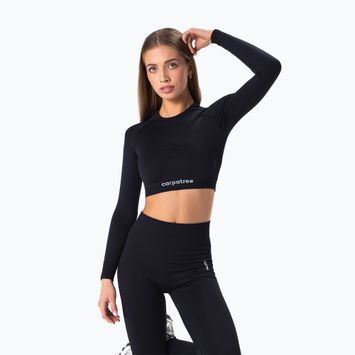 Dámské tričko longsleeve Carpatree Allure Seamless black