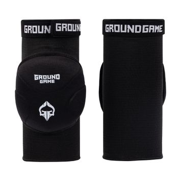 BJJ chrániče kolen GroundGame černé BJJKNEEPADS