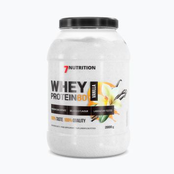 Whey 7Nutrition Protein 80 2kg vanilka 7Nu000240