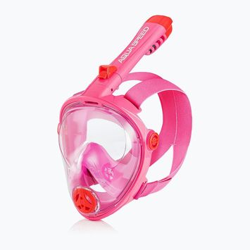 Dětská celoobličejová šnorchlovací maska  AQUA-SPEED Spectra 2.0 Kid růžová 7081