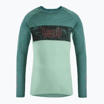 Pánský cyklistický dres longsleeve  Leatt MTB Gravity 2.0 teal