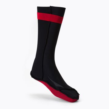 Neoprenové ponožky ZONE3 Neoprene Swim black/red