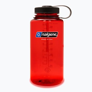 Cestovní láhev  Nalgene Wide Mouth Sustain 1000 ml red