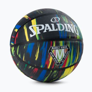Spalding Marble basketbalový míč černý 84398Z