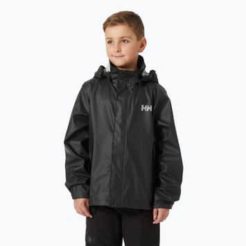 Dětská jachtařská bunda Helly Hansen Moss black