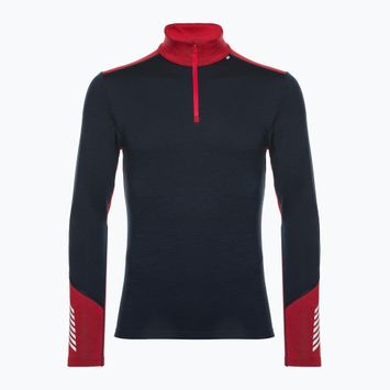 Pánská termoakční mikina Helly Hansen Lifa Merino Midweight 1/2 Zip navy