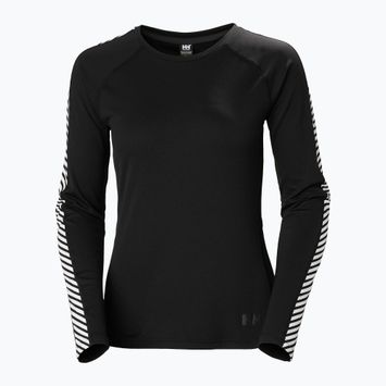 Dámská termoakční mikina Helly Hansen Lifa Active Stripe Crew černá