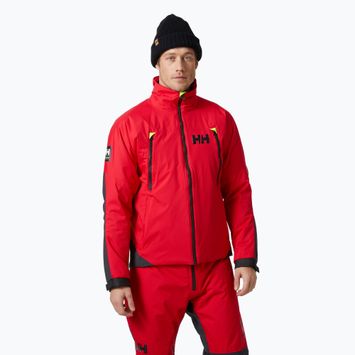 Jachtařská bunda Helly Hansen Aegir H2Flow Midlayer alert red